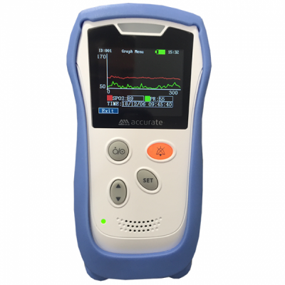 Oximetro Digital de Pulso Ref.: ACCURATE HS20A-LI   Rango SpO2:25-100%, Rango Pulso:25-254BPM