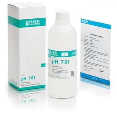 Solución de Calibración  pH 7,01 – 500 mL  ref.: HI 7004L/C
