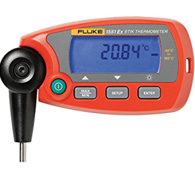 Termómetro Digital con  canal para sondas tipo RTD  Ref.: FLUKE  1551A EX  Rango: -50 °C a 160 °C