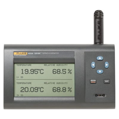 Termohigrómetro Digital Ref.: FLUKE  1620A    Rango: 0 a 50 °C.
