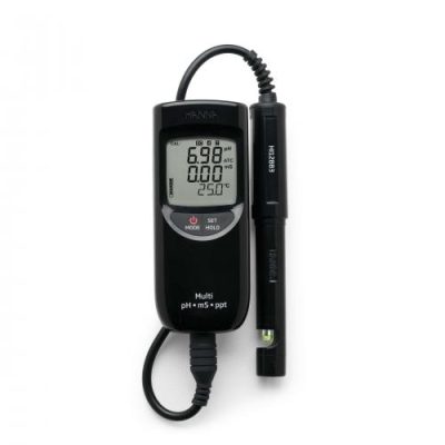 Medidor portátil de pH/CE/TDS a prueba de agua  Ref.:  HI 991301
