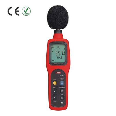 Decibelímetro de medición de nivel  industrial y ambiental Ref.: UT352