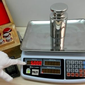 CERTIFICADO DE CALIBRACIÓN POR ORGANISMO ACREDITADO EN INSTALACIONES DEL CLIENTE DE BÁSCULA 300 kg