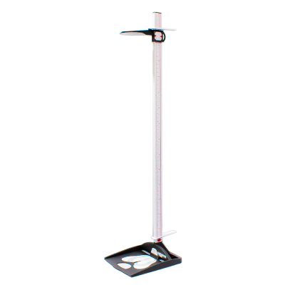 Tallímetro Análogo con base de piso Adulto – Pediátrico  Ref.: Charder Electronic HM200PW Rango: 14 a 205 cm